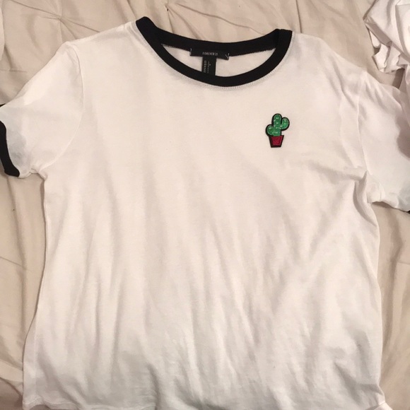 Embroidered patch t shirt Clearance